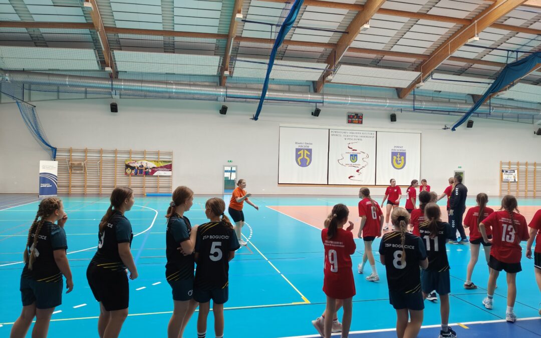 Turniej Piłki Ręcznej Dziewcząt klas 6 i młodszych, w ramach Świętokrzyskiej Ligi Szkół Podstawowych