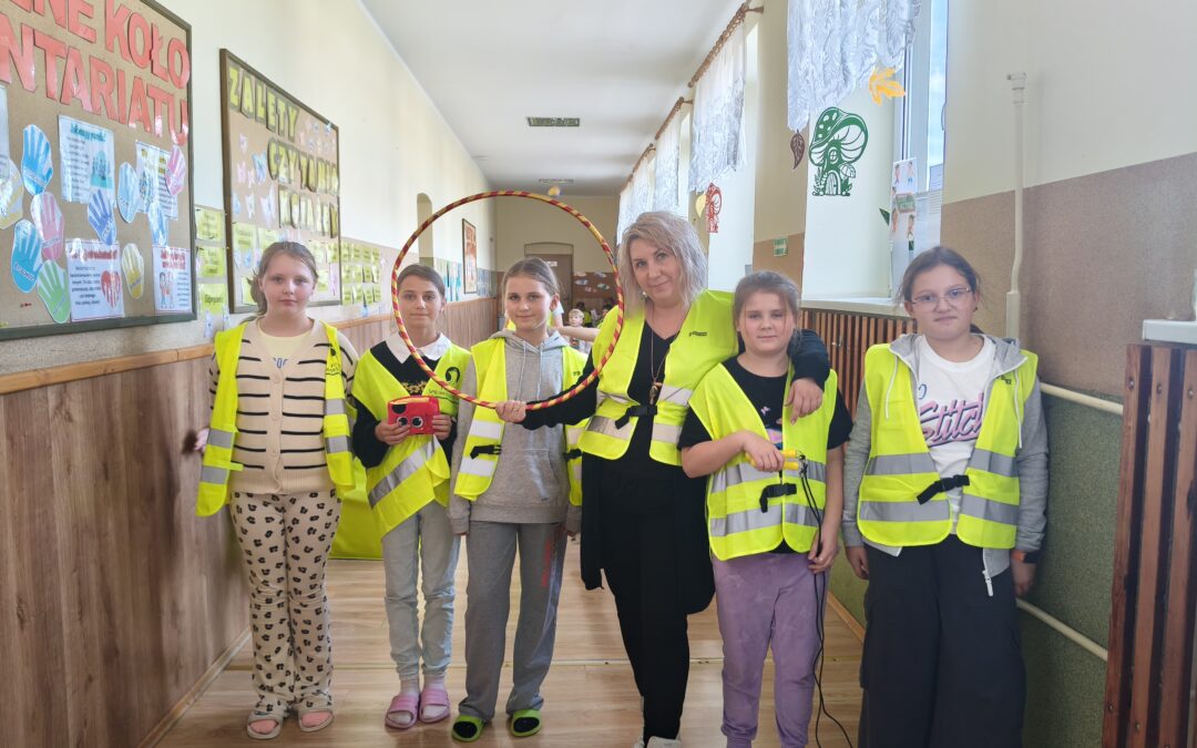 Odblaskowa przerwa w naszej szkole