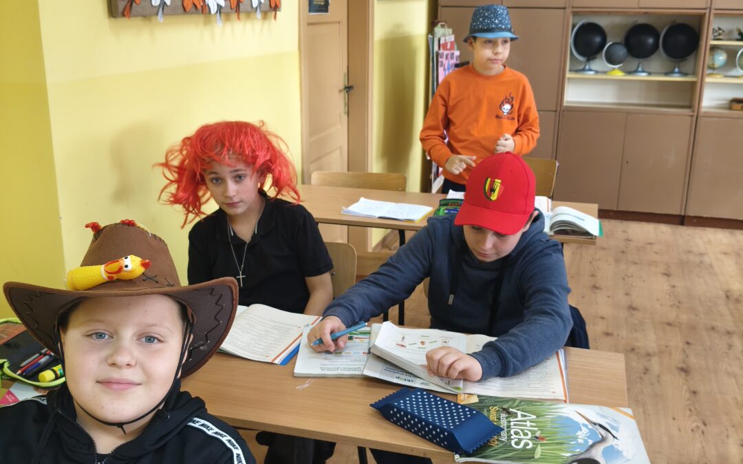 Przebranie za nie pytanie.