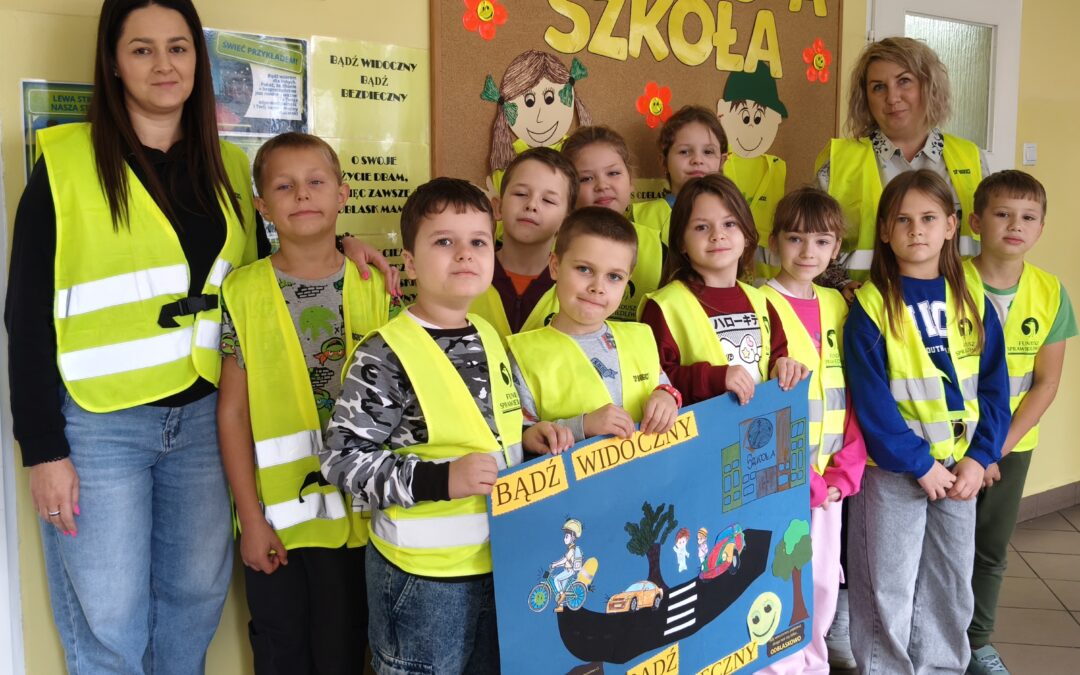 Kolejne klasy dołączyły do akcji „Odblaskowa Szkoła”! 🌟