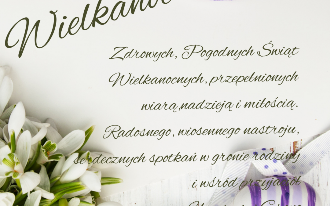 ŻYCZENIA WIELKANOCNE