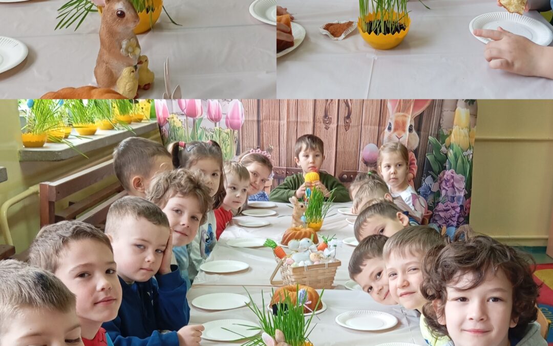 Przygotowania do Świąt Wielkanocnych w przedszkolu