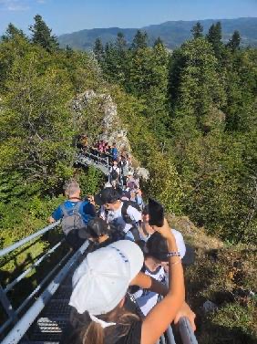 Wycieczka klasy VI w Pieniny