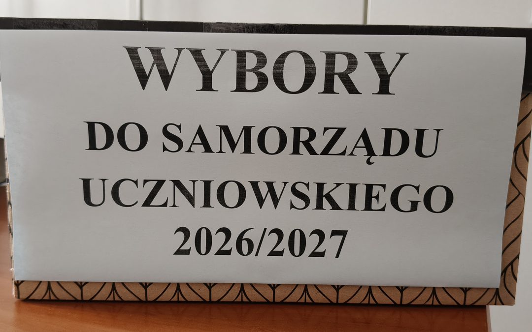 WYBORY DO SAMORZĄDU UCZNIOWSKIEGO